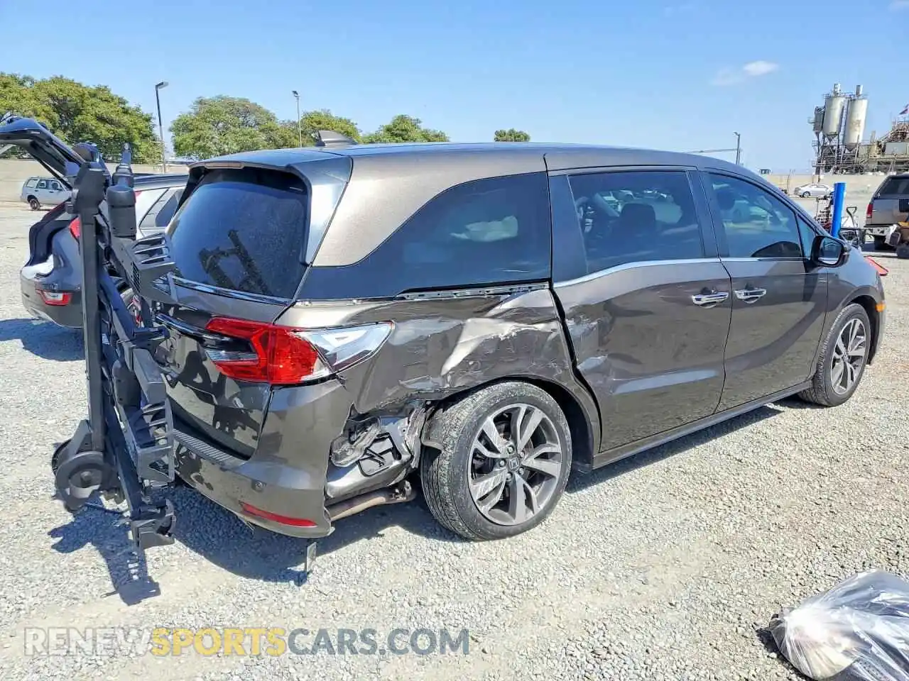 3 Фотография поврежденного автомобиля 5FNRL6H80NB067721 HONDA ODYSSEY 2022