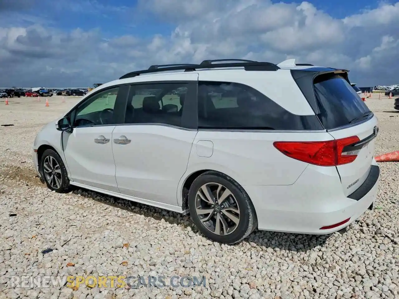 2 Фотография поврежденного автомобиля 5FNRL6H81NB024599 HONDA ODYSSEY 2022