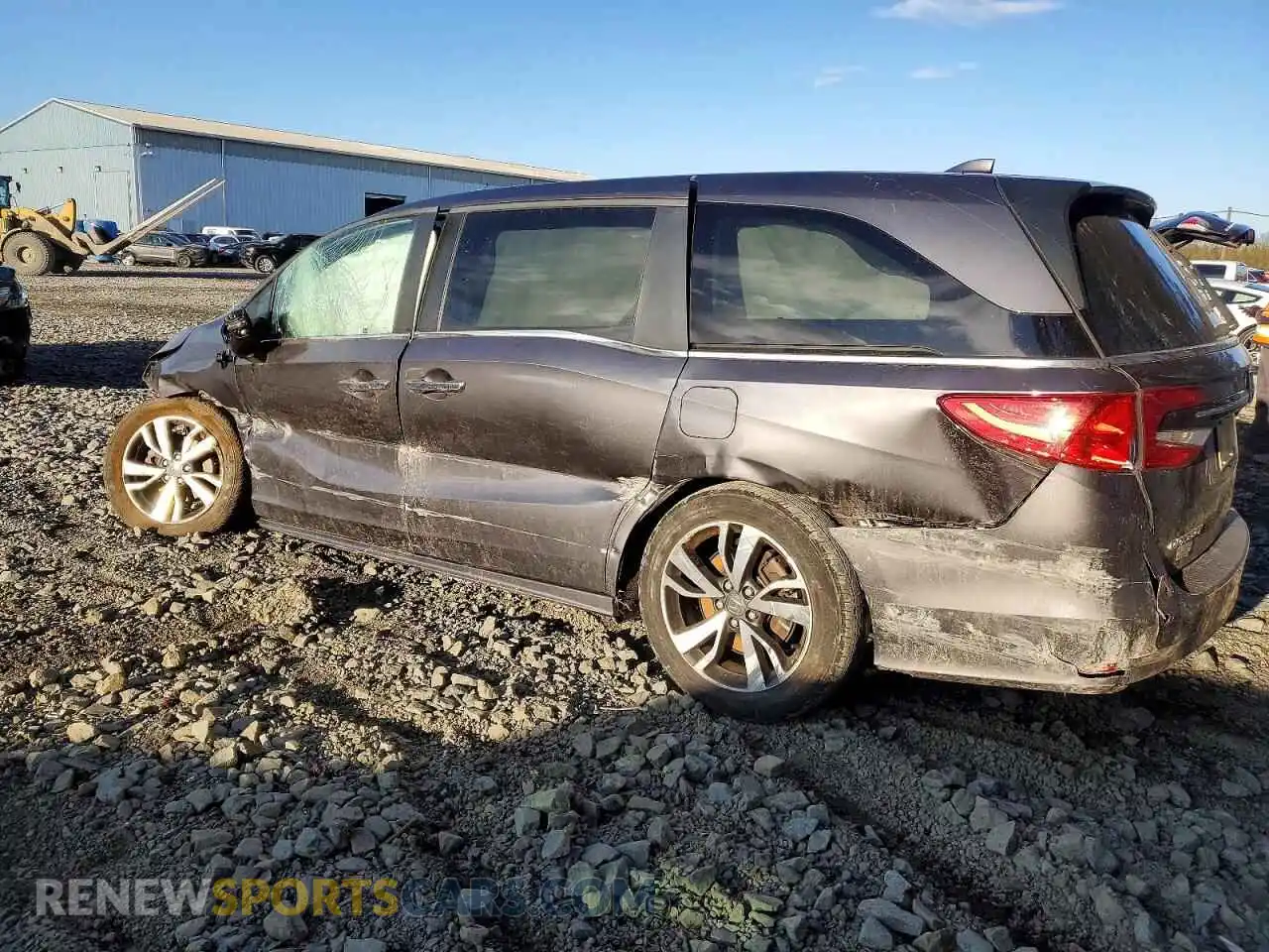 2 Photograph of a damaged car 5FNRL6H81NB028958 HONDA ODYSSEY 2022