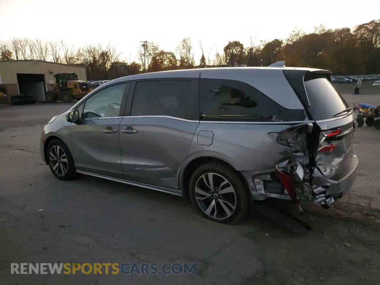 2 fotografías del automóvil dañado 5FNRL6H81NB048692 HONDA ODYSSEY 2022
