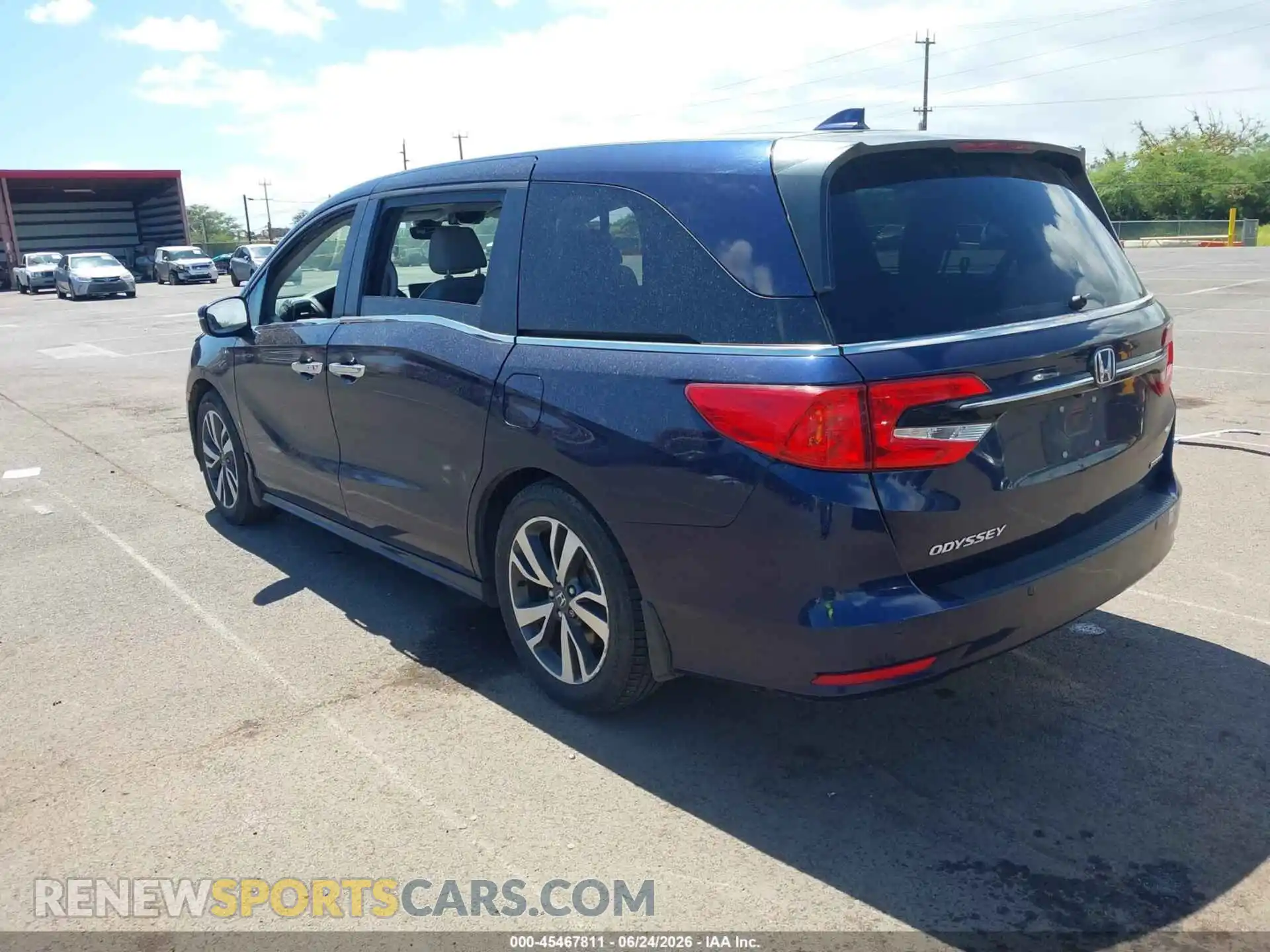 3 Фотография поврежденного автомобиля 5FNRL6H81NB057568 HONDA ODYSSEY 2022