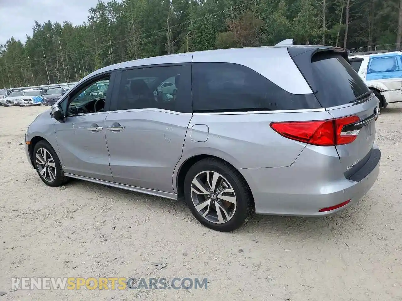 2 fotografías del automóvil dañado 5FNRL6H81NB058056 HONDA ODYSSEY 2022