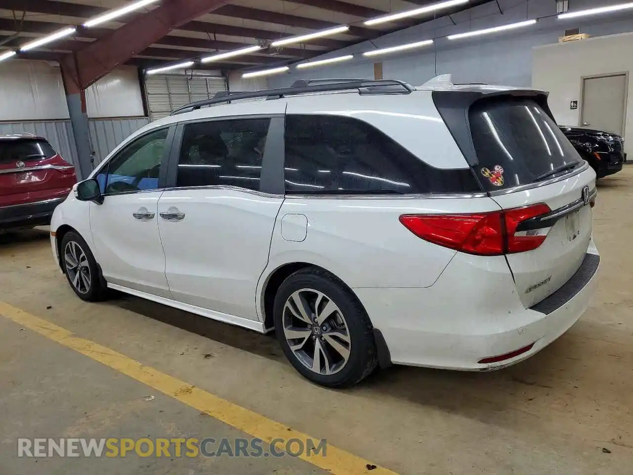 2 Фотография поврежденного автомобиля 5FNRL6H81NB059434 HONDA ODYSSEY 2022