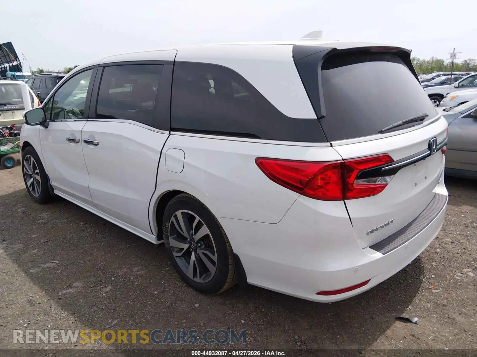 3 Фотография поврежденного автомобиля 5FNRL6H82NB055344 HONDA ODYSSEY 2022