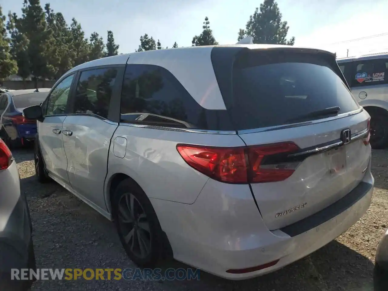 2 Фотография поврежденного автомобиля 5FNRL6H82NB056204 HONDA ODYSSEY 2022
