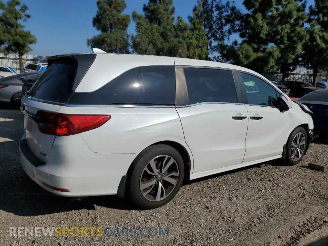 3 Фотография поврежденного автомобиля 5FNRL6H82NB056204 HONDA ODYSSEY 2022
