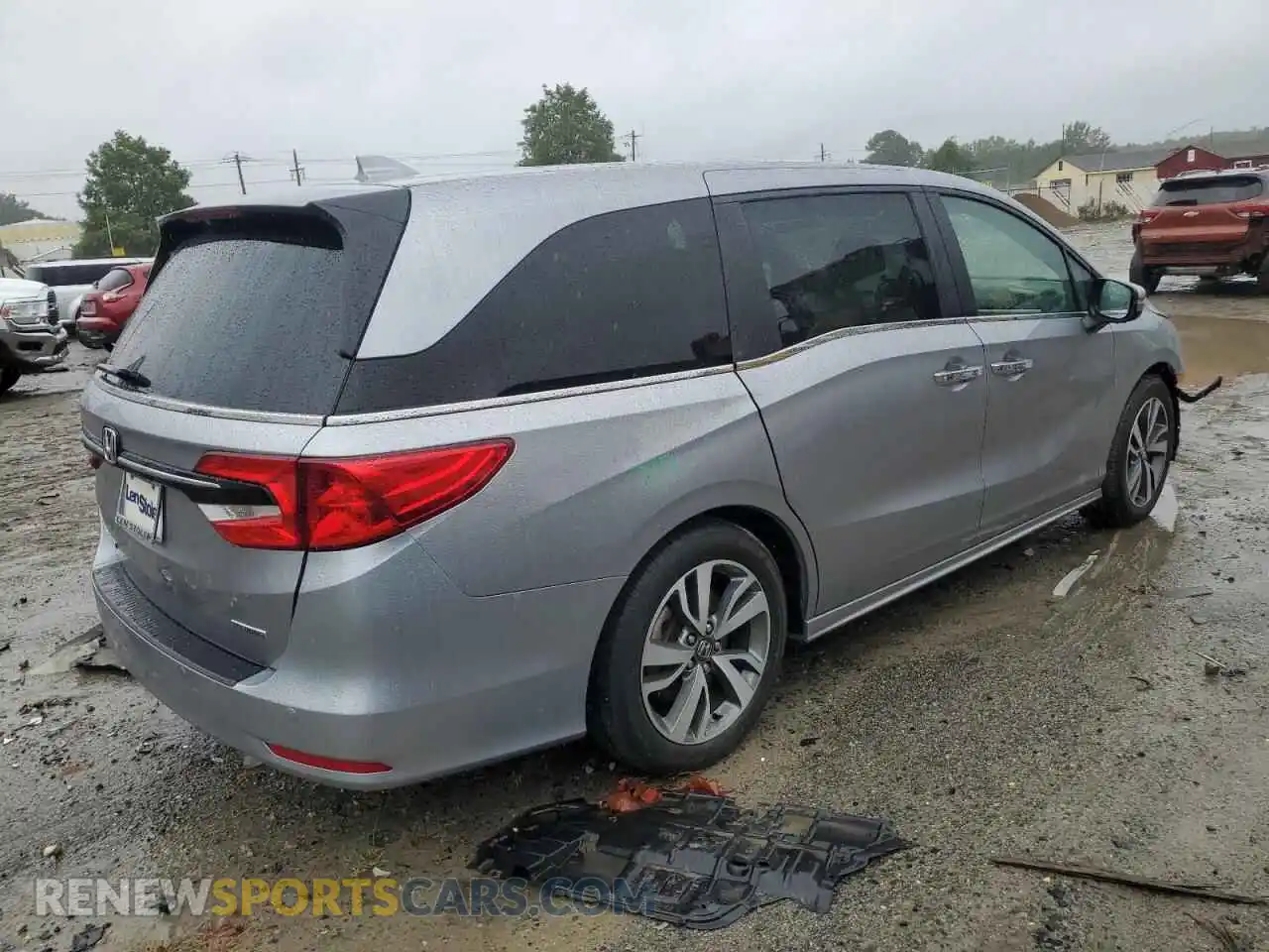 3 Фотография поврежденного автомобиля 5FNRL6H82NB067607 HONDA ODYSSEY 2022