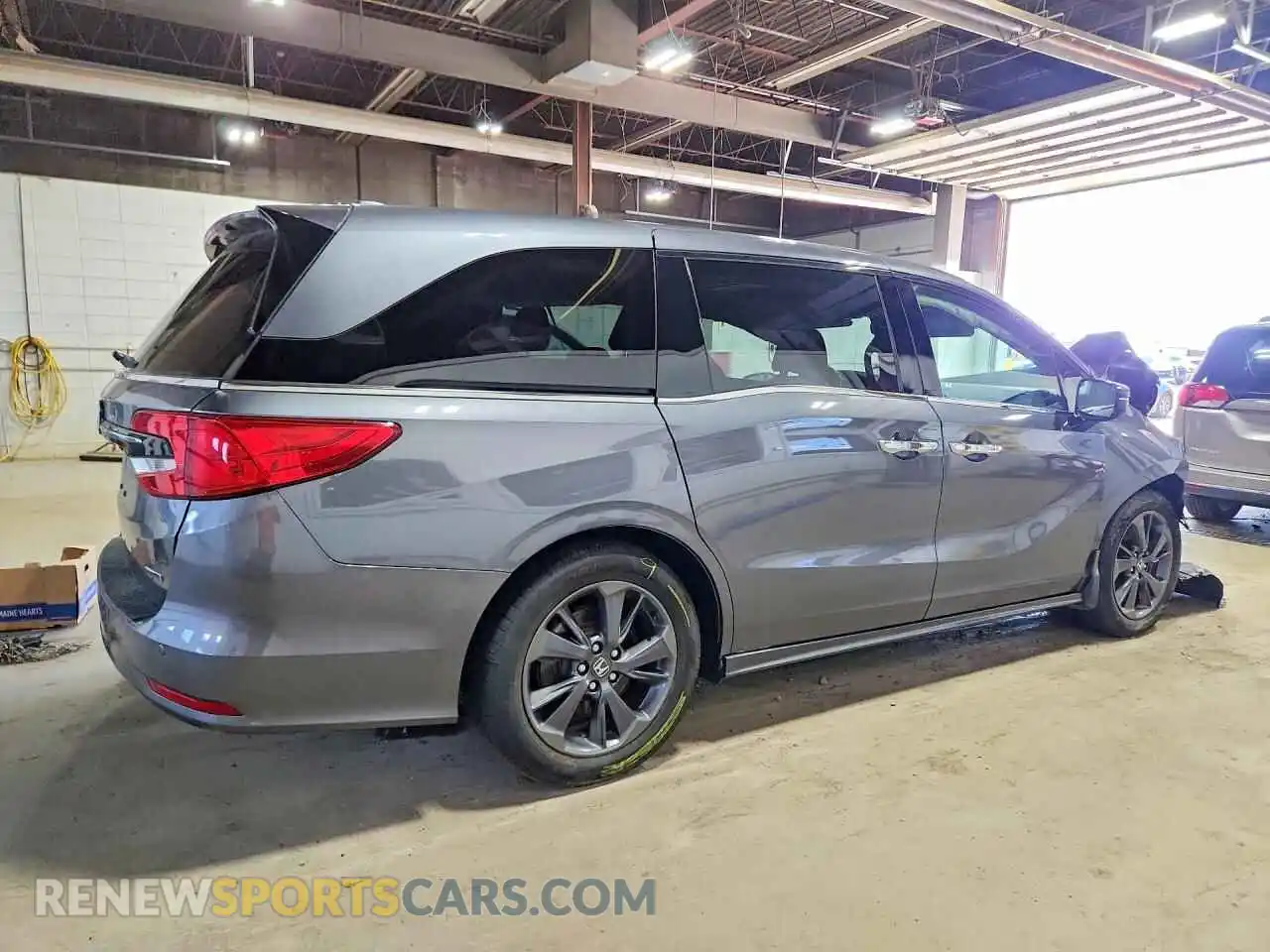 3 Фотография поврежденного автомобиля 5FNRL6H82NB503792 HONDA ODYSSEY 2022