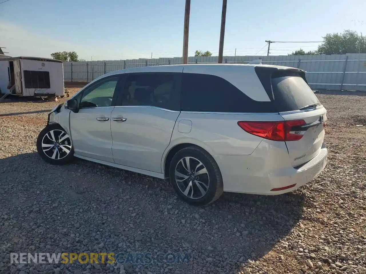 2 Фотография поврежденного автомобиля 5FNRL6H83NB016083 HONDA ODYSSEY 2022