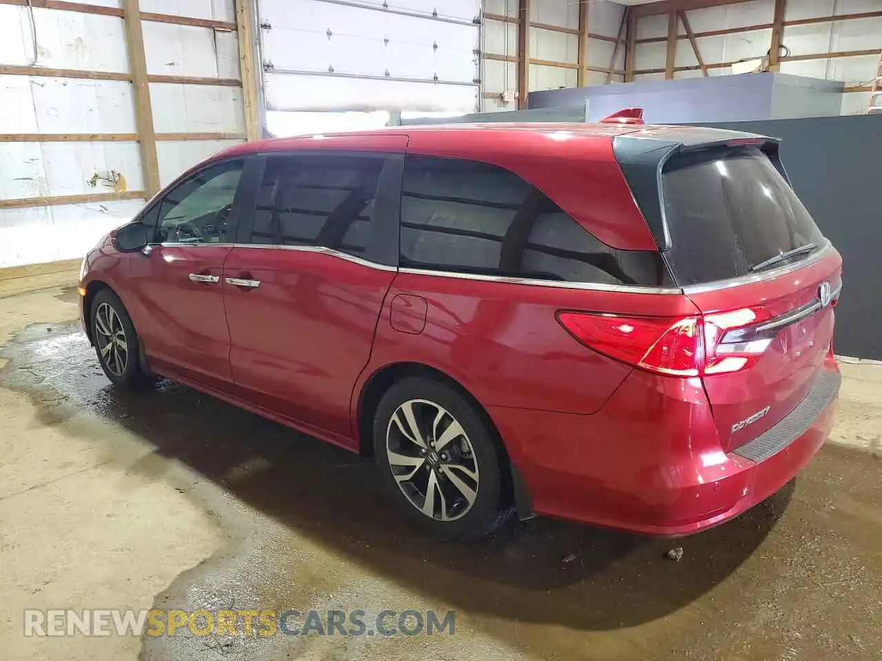2 Photograph of a damaged car 5FNRL6H83NB022854 HONDA ODYSSEY 2022