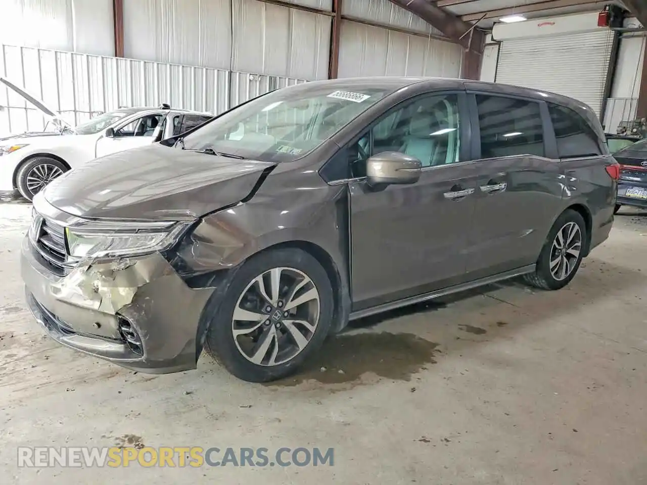 1 Фотография поврежденного автомобиля 5FNRL6H83NB054610 HONDA ODYSSEY 2022