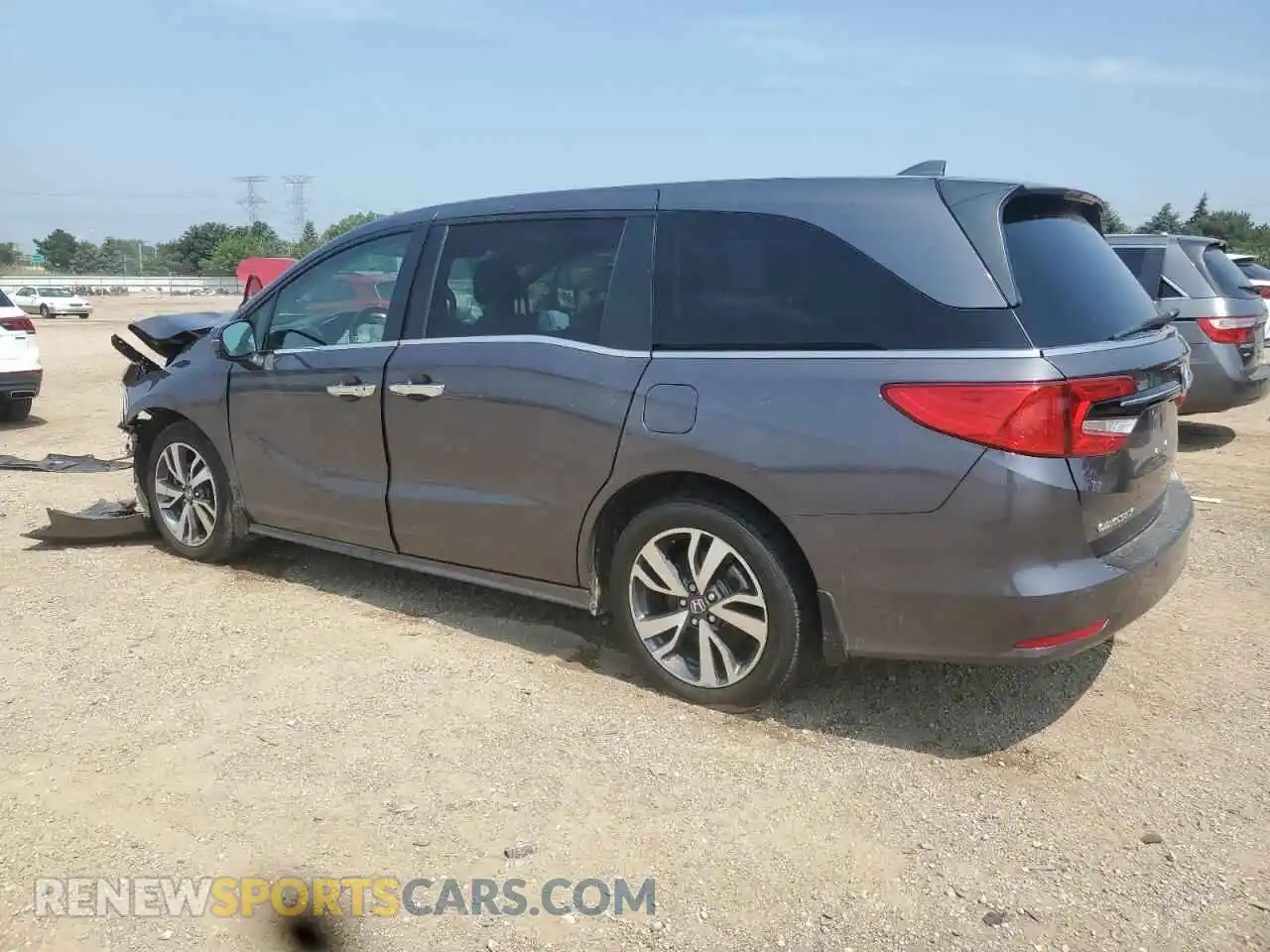 2 Фотография поврежденного автомобиля 5FNRL6H83NB058656 HONDA ODYSSEY 2022