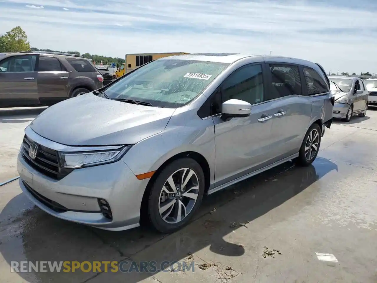 1 Фотография поврежденного автомобиля 5FNRL6H83NB067714 HONDA ODYSSEY 2022