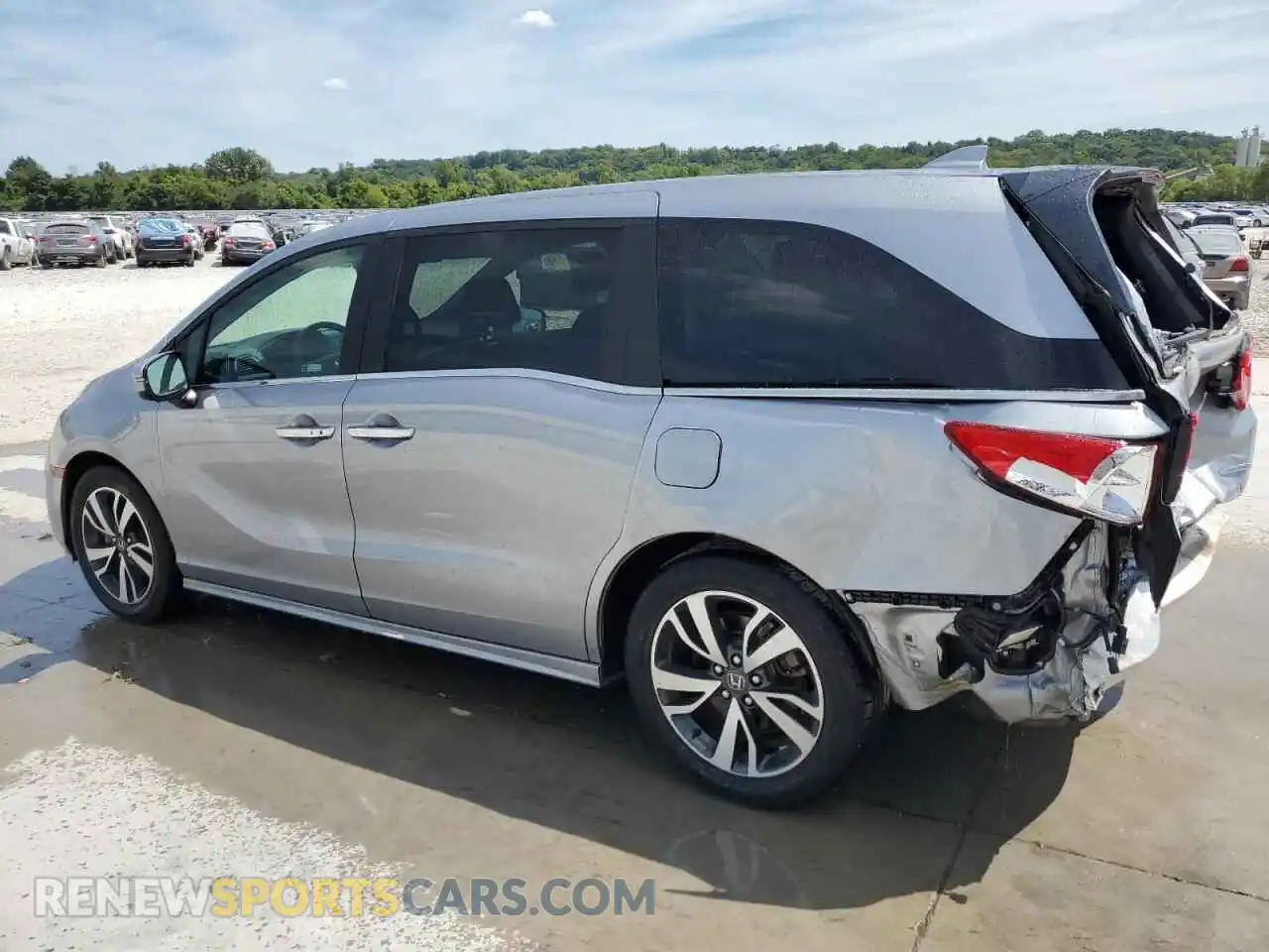 2 Фотография поврежденного автомобиля 5FNRL6H83NB067714 HONDA ODYSSEY 2022