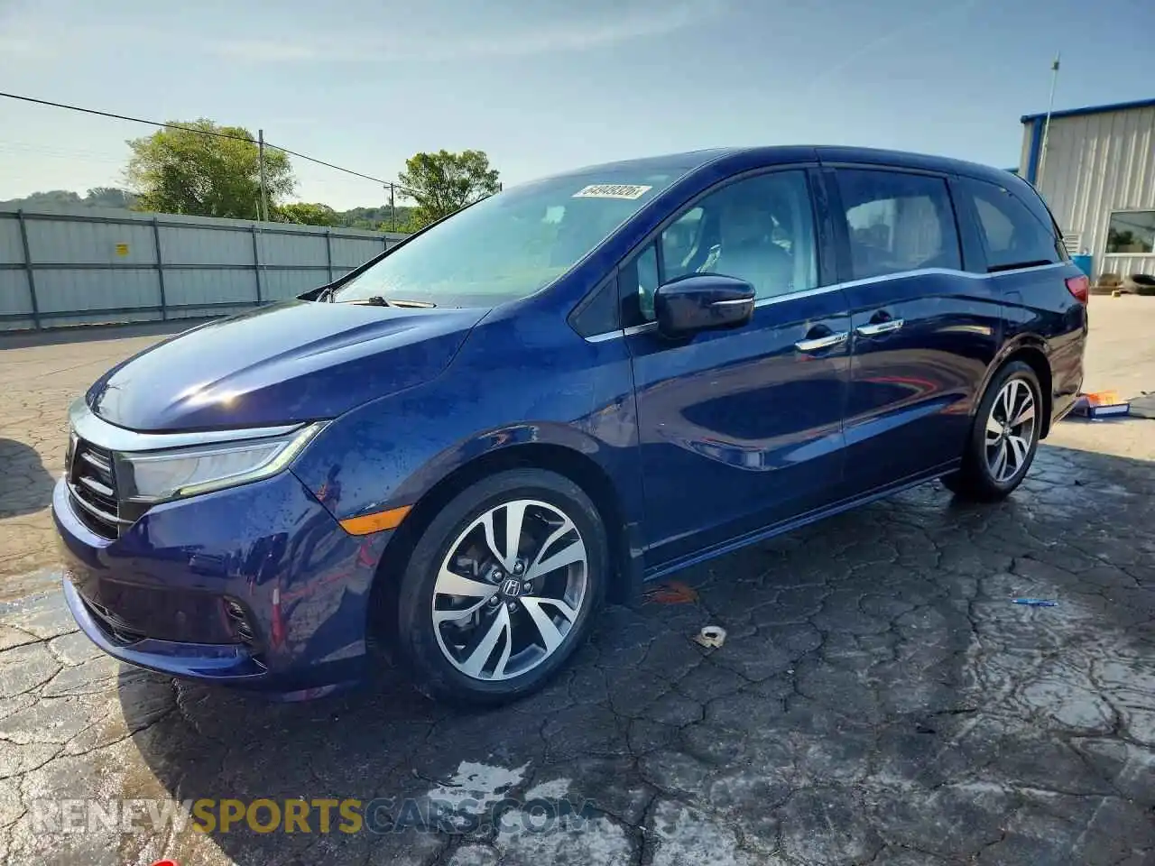 1 Фотография поврежденного автомобиля 5FNRL6H84NB044670 HONDA ODYSSEY 2022