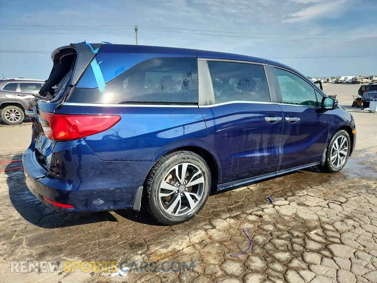 3 Фотография поврежденного автомобиля 5FNRL6H84NB044670 HONDA ODYSSEY 2022