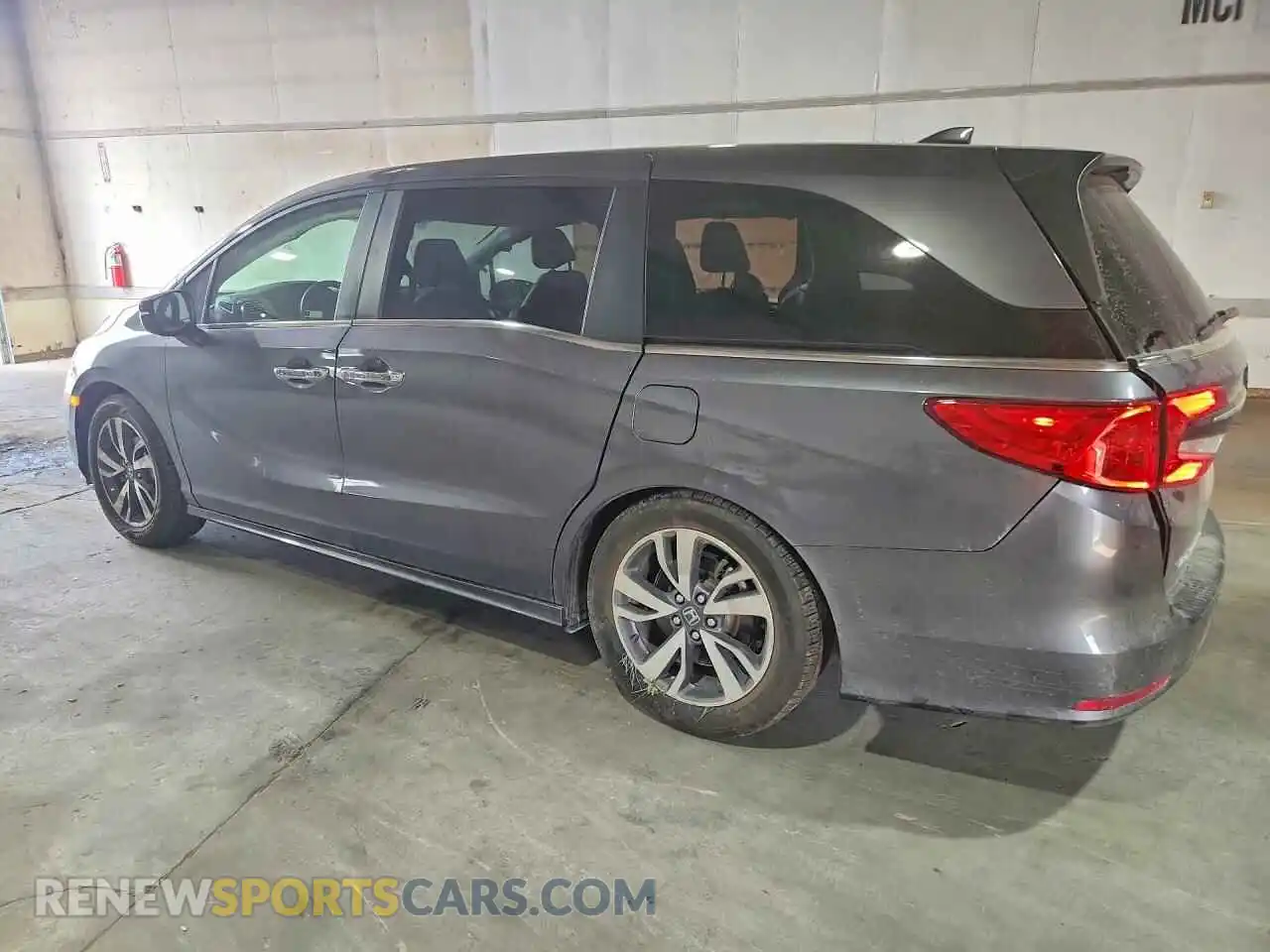 2 Фотография поврежденного автомобиля 5FNRL6H84NB047360 HONDA ODYSSEY 2022