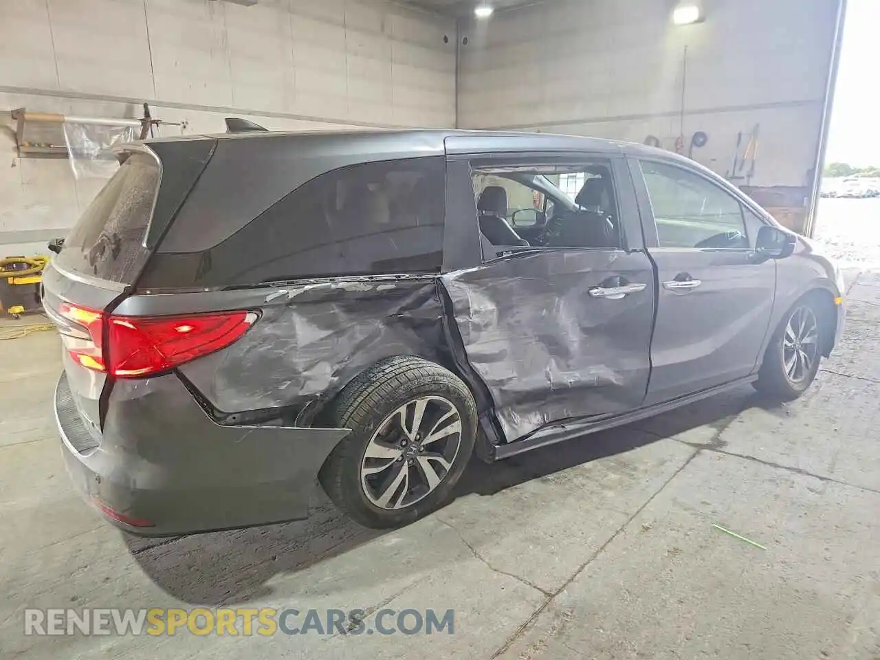 3 Фотография поврежденного автомобиля 5FNRL6H84NB047360 HONDA ODYSSEY 2022