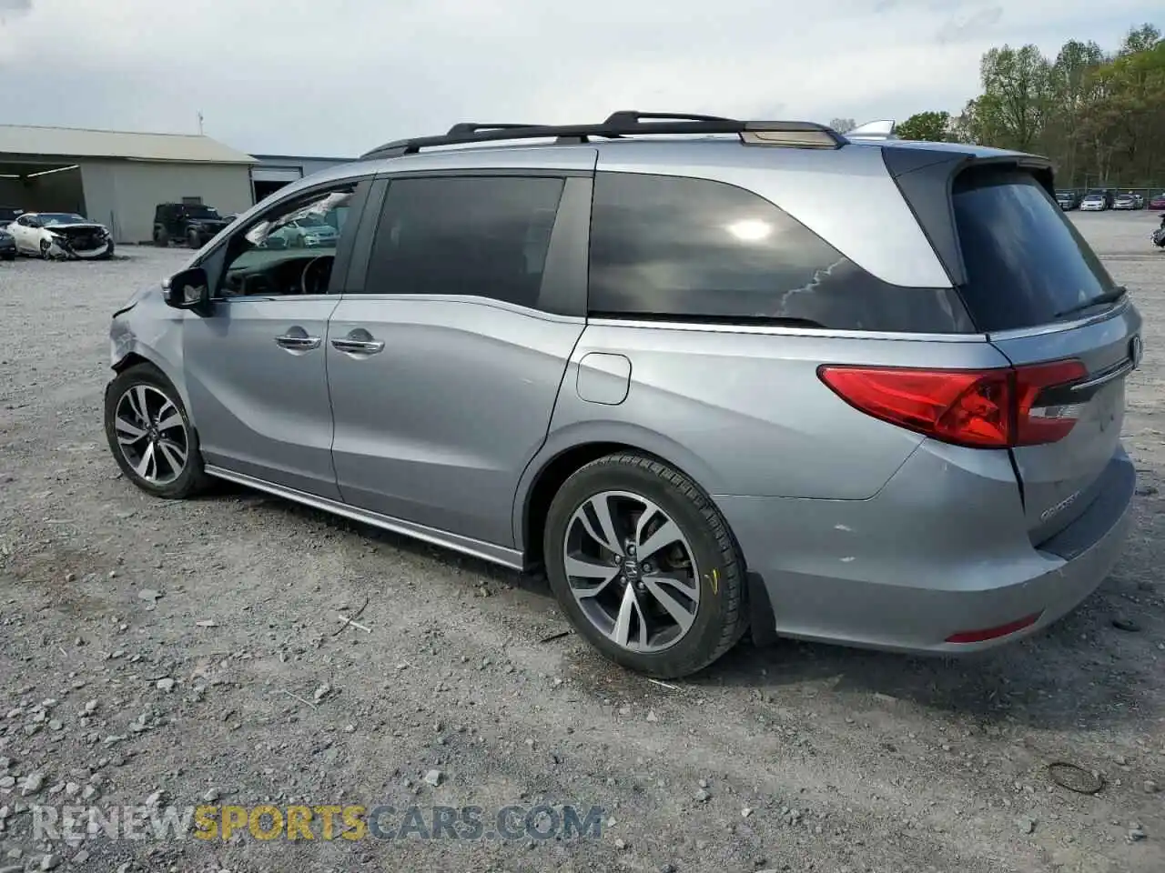 2 Фотография поврежденного автомобиля 5FNRL6H84NB048704 HONDA ODYSSEY 2022