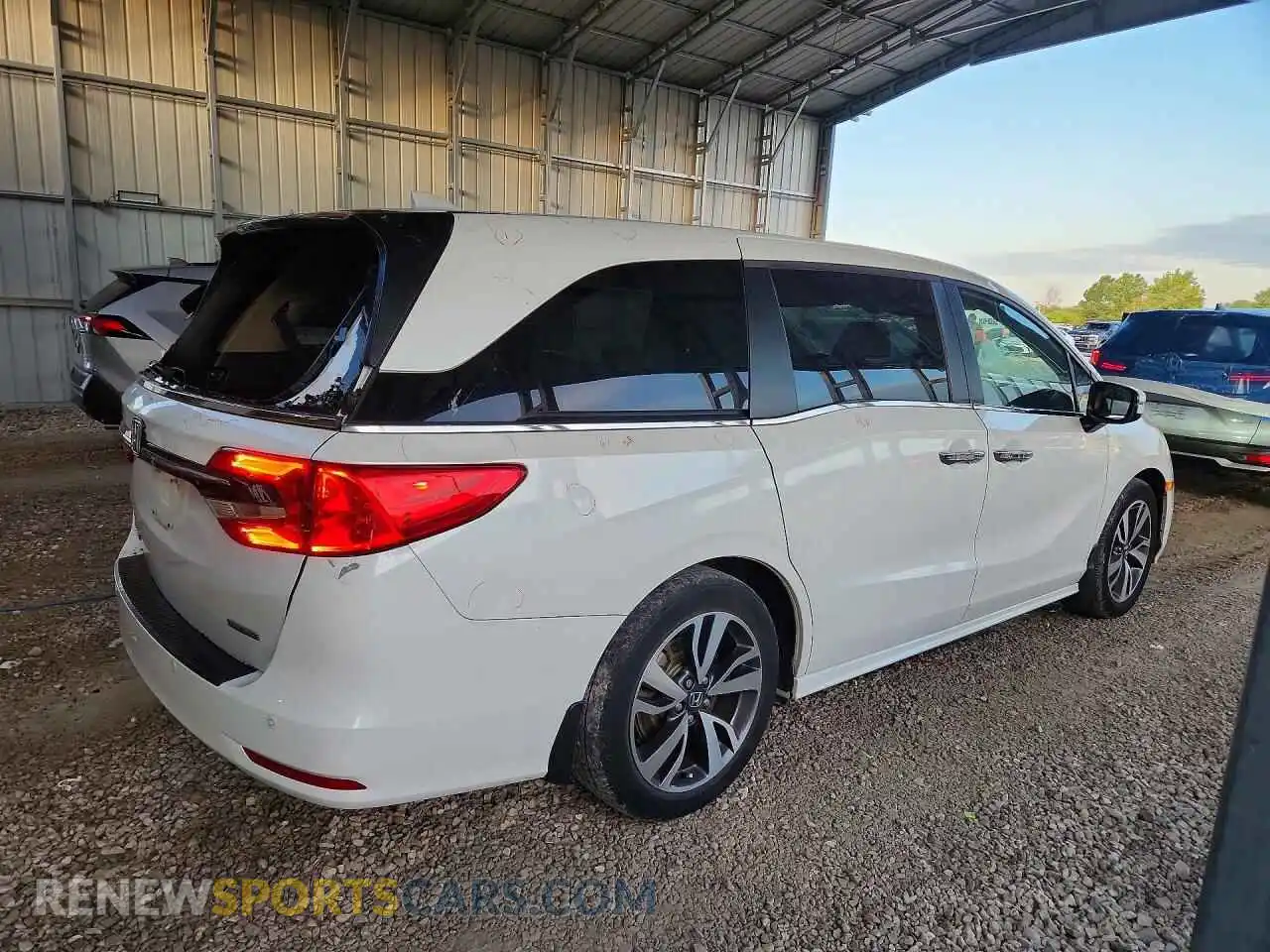 3 Фотография поврежденного автомобиля 5FNRL6H84NB049481 HONDA ODYSSEY 2022
