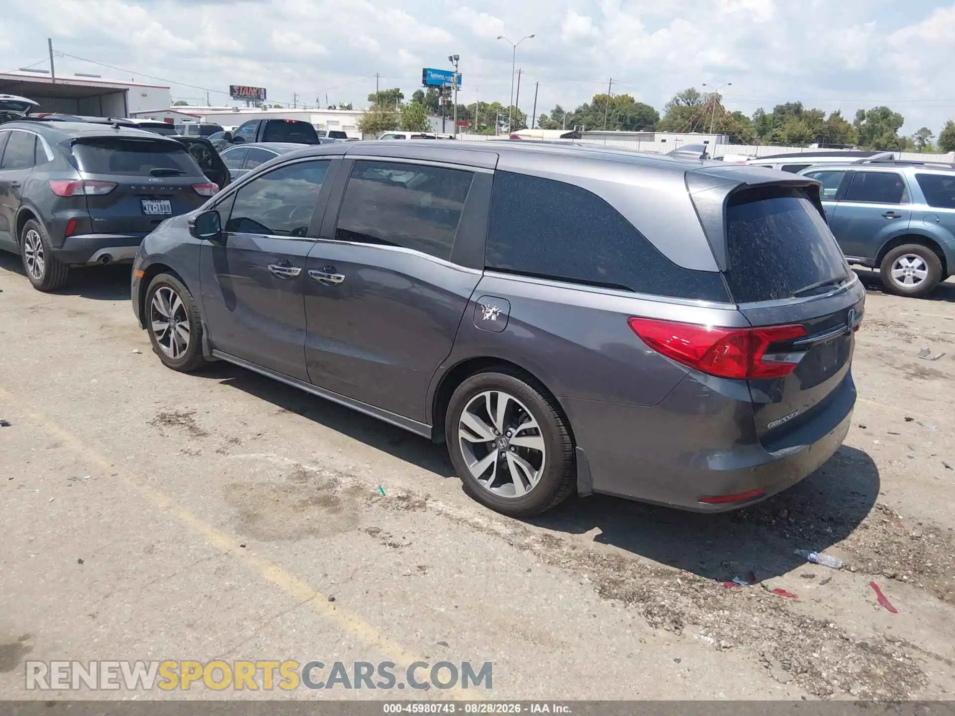 3 Фотография поврежденного автомобиля 5FNRL6H84NB056348 HONDA ODYSSEY 2022