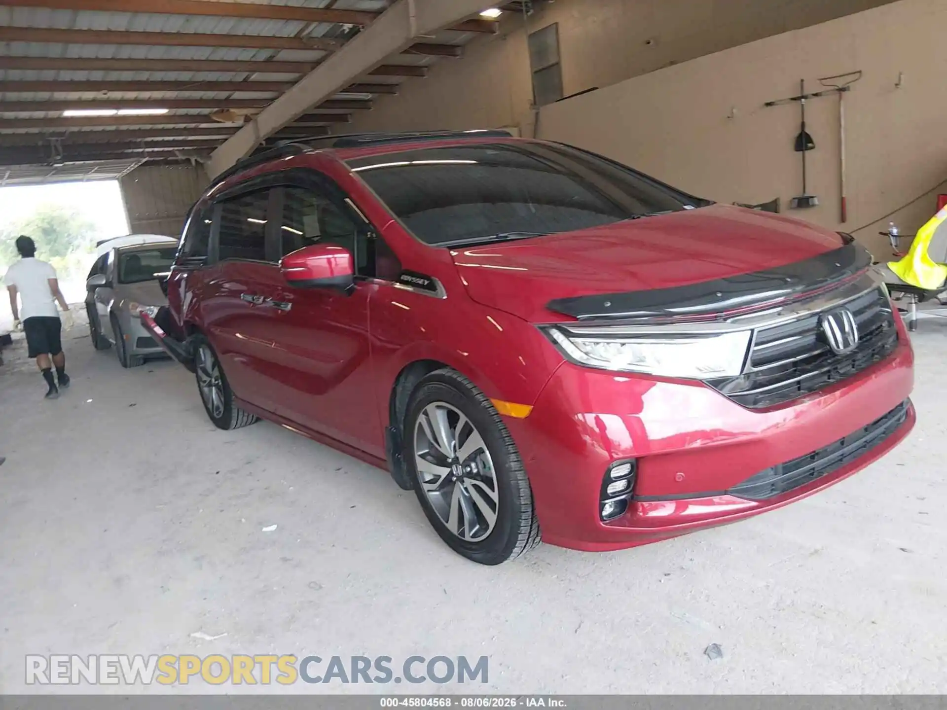 1 Фотография поврежденного автомобиля 5FNRL6H84NB057547 HONDA ODYSSEY 2022