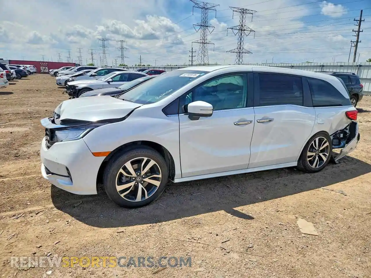 1 Фотография поврежденного автомобиля 5FNRL6H85NB024623 HONDA ODYSSEY 2022