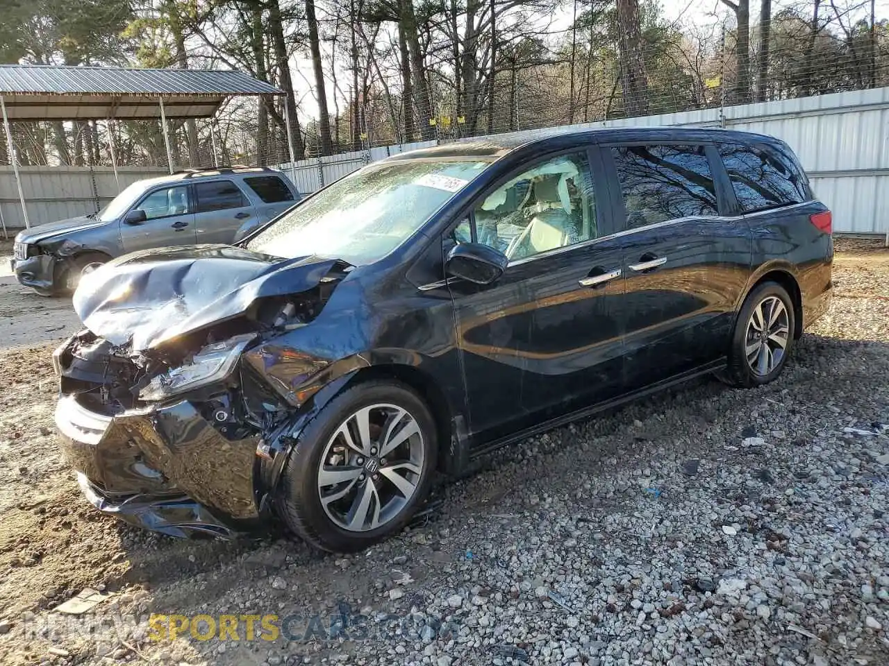 1 Фотография поврежденного автомобиля 5FNRL6H85NB026985 HONDA ODYSSEY 2022