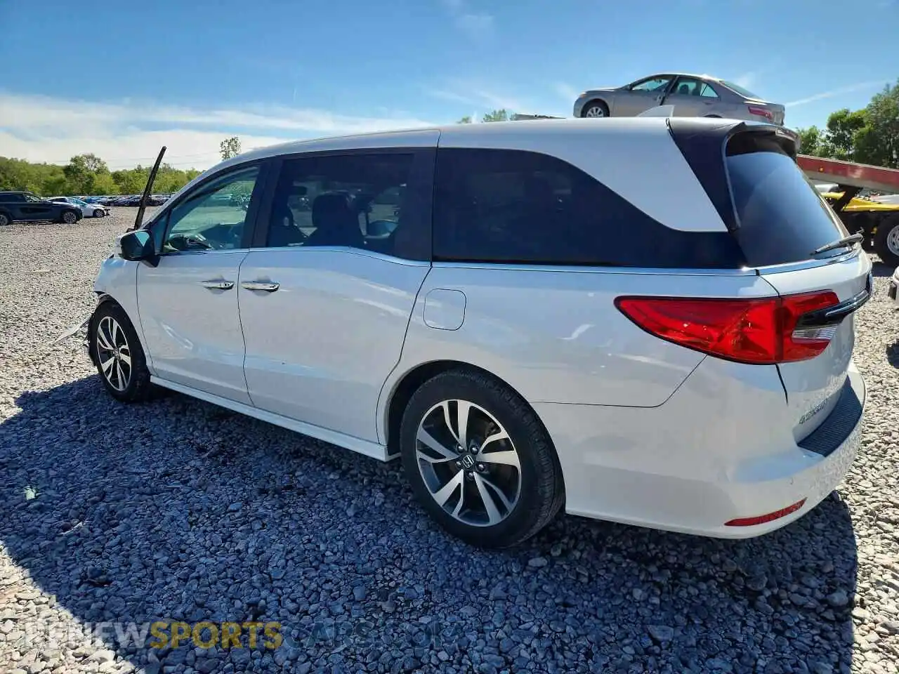 2 Фотография поврежденного автомобиля 5FNRL6H85NB040739 HONDA ODYSSEY 2022