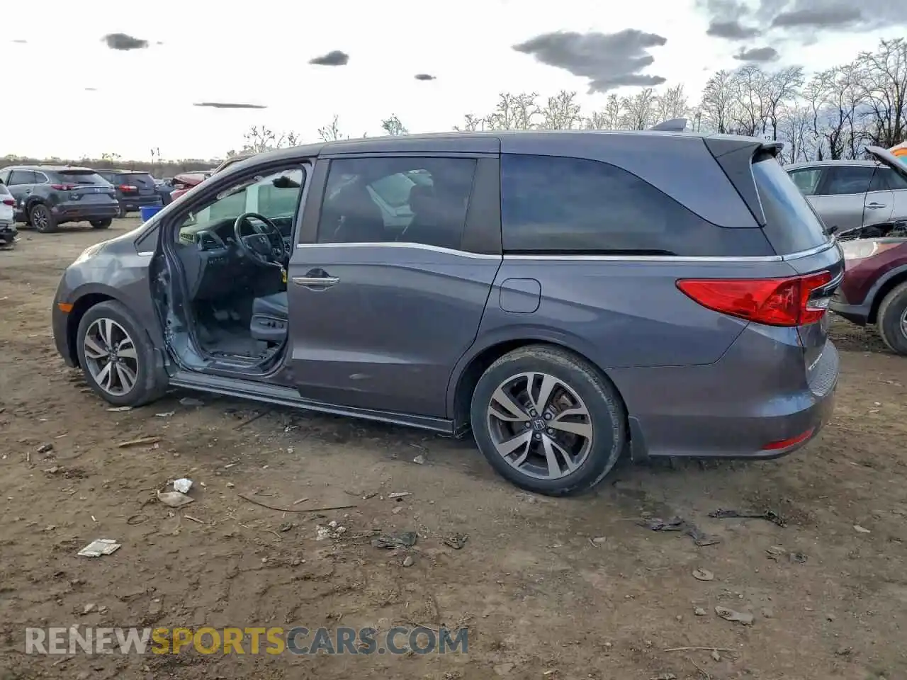 2 Photograph of a damaged car 5FNRL6H85NB052941 HONDA ODYSSEY 2022