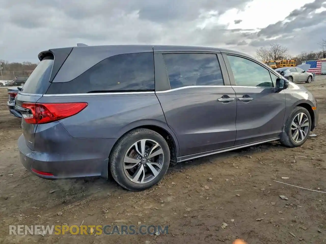 3 Photograph of a damaged car 5FNRL6H85NB052941 HONDA ODYSSEY 2022