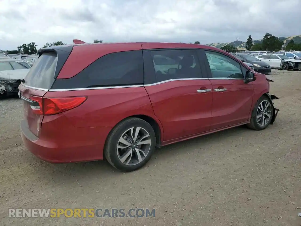 3 Photograph of a damaged car 5FNRL6H85NB067178 HONDA ODYSSEY 2022