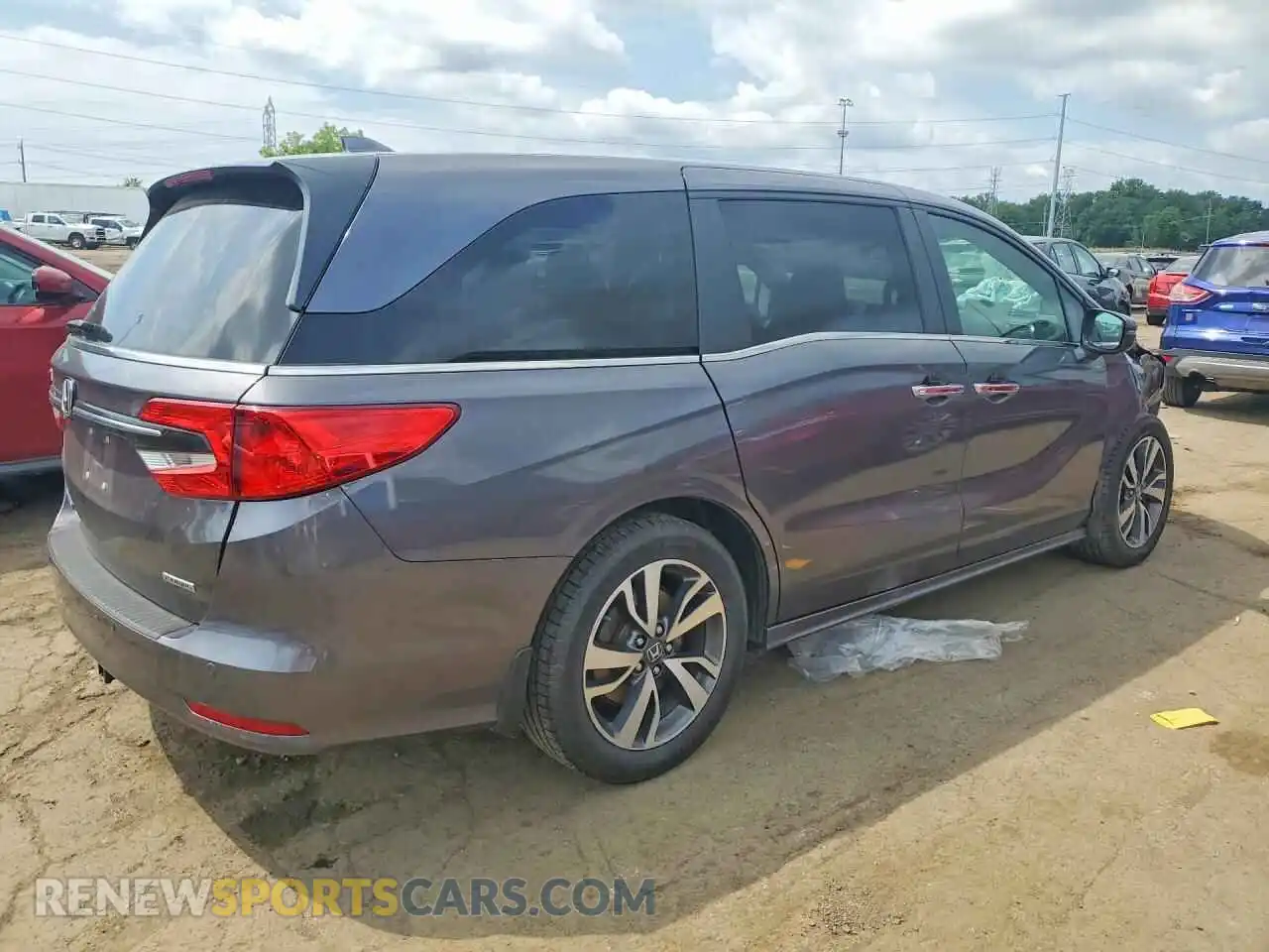 3 Фотография поврежденного автомобиля 5FNRL6H86NB052897 HONDA ODYSSEY 2022