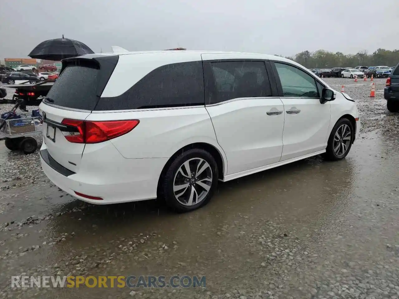3 Photograph of a damaged car 5FNRL6H86NB055993 HONDA ODYSSEY 2022