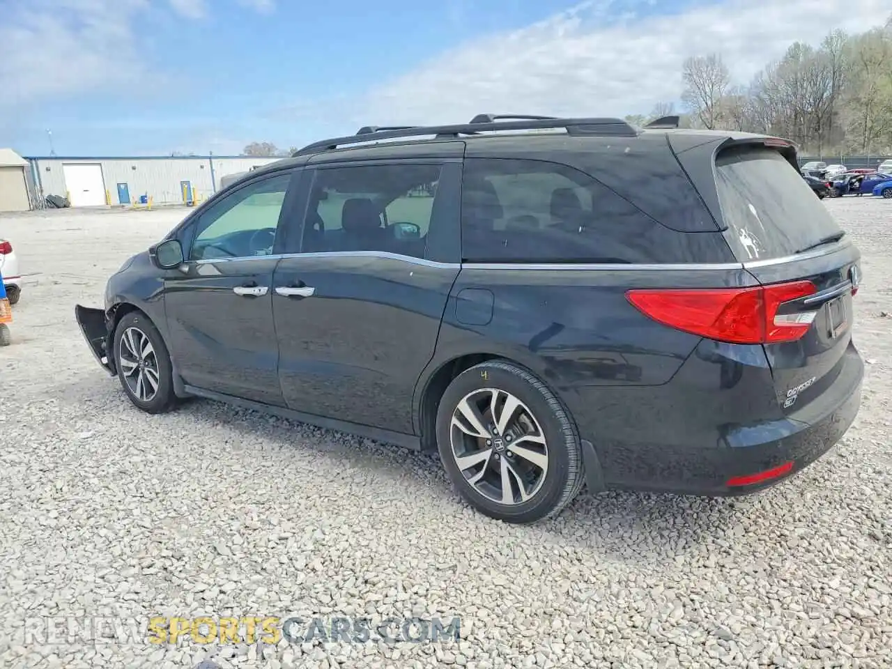2 Photograph of a damaged car 5FNRL6H87NB019407 HONDA ODYSSEY 2022