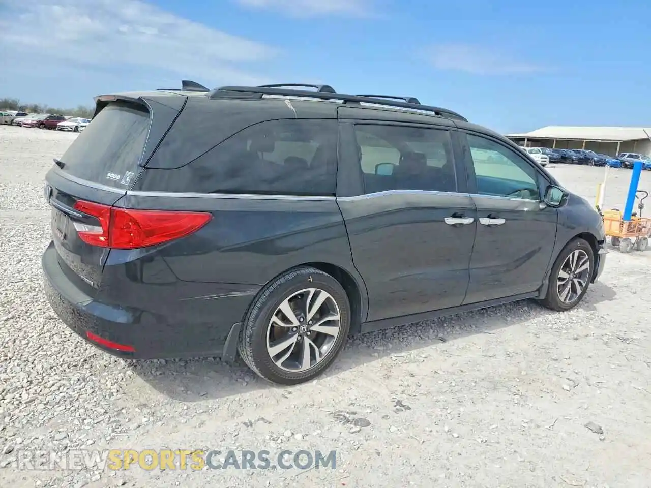 3 Photograph of a damaged car 5FNRL6H87NB019407 HONDA ODYSSEY 2022
