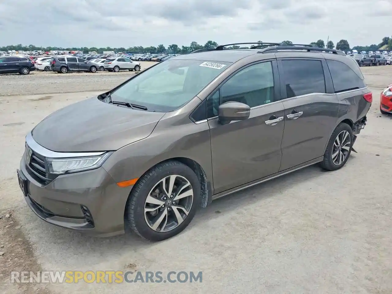 1 Фотография поврежденного автомобиля 5FNRL6H87NB021822 HONDA ODYSSEY 2022