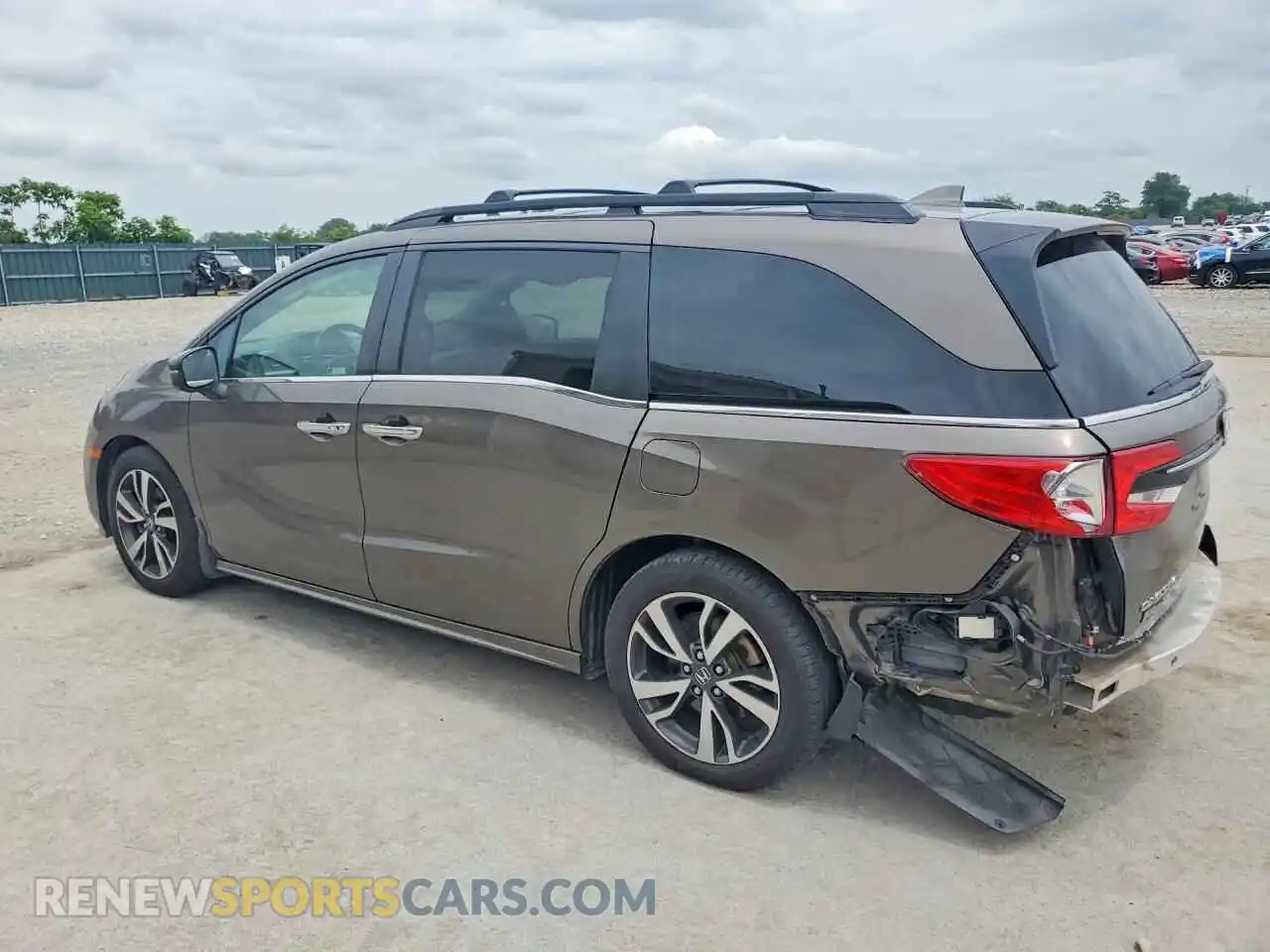 2 Фотография поврежденного автомобиля 5FNRL6H87NB021822 HONDA ODYSSEY 2022
