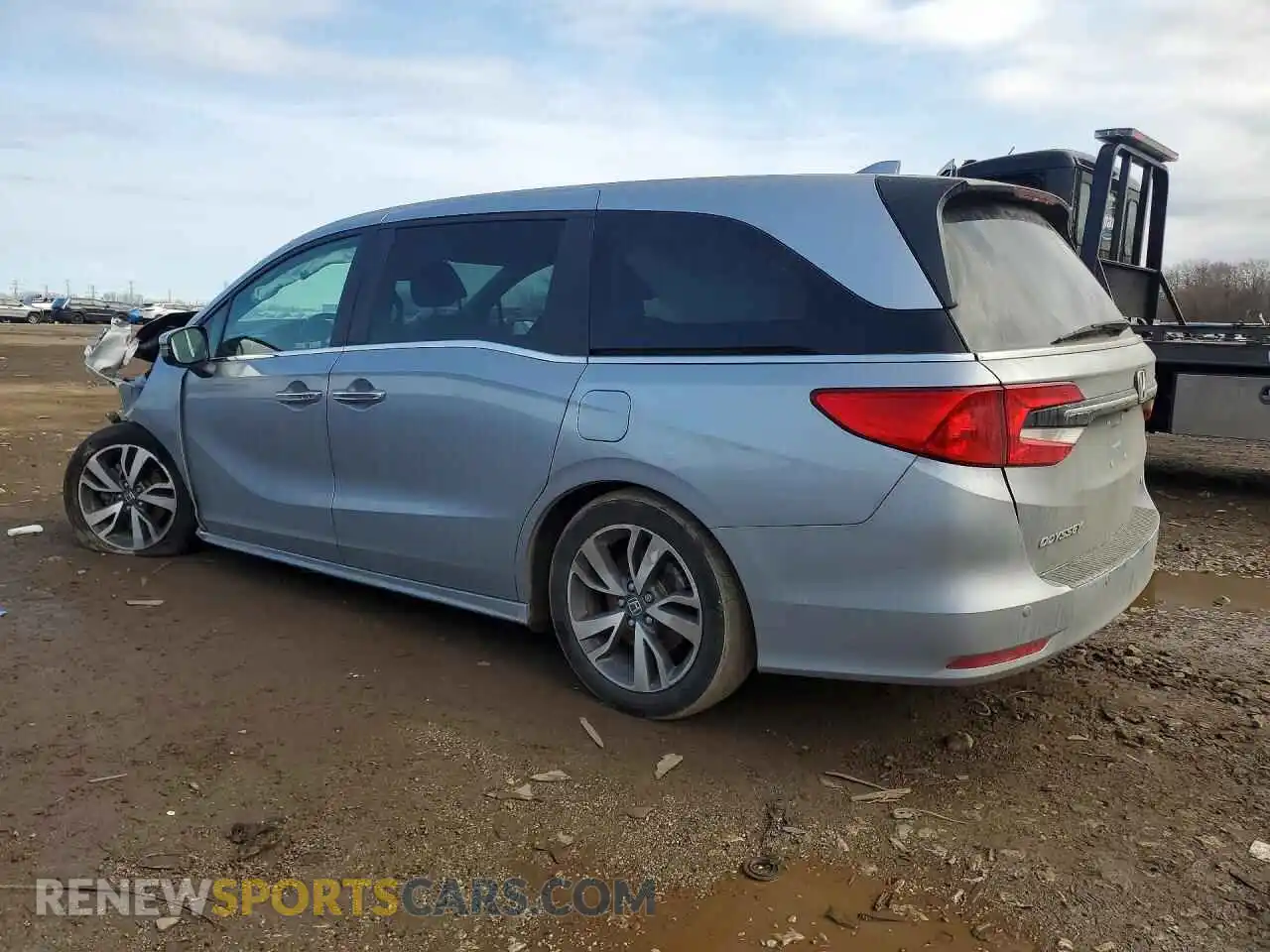 2 Photograph of a damaged car 5FNRL6H87NB056022 HONDA ODYSSEY 2022