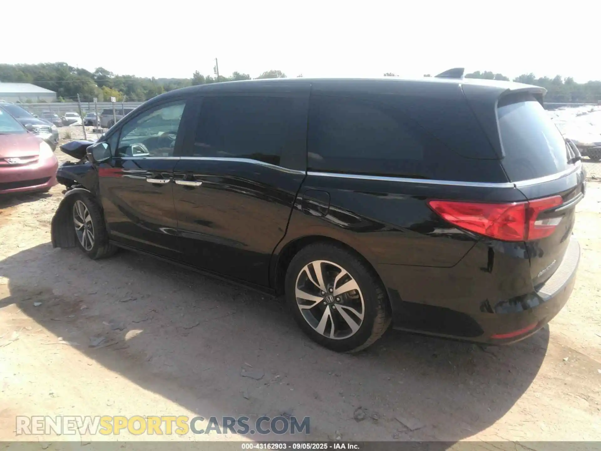 3 Photograph of a damaged car 5FNRL6H87NB056067 HONDA ODYSSEY 2022