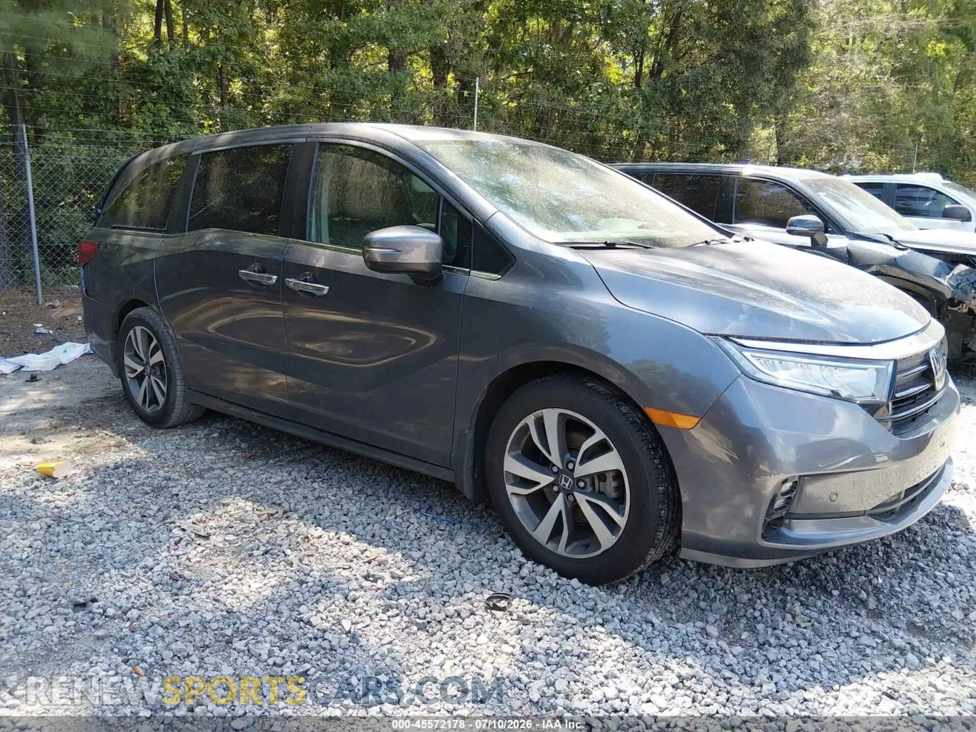 1 Фотография поврежденного автомобиля 5FNRL6H87NB063729 HONDA ODYSSEY 2022