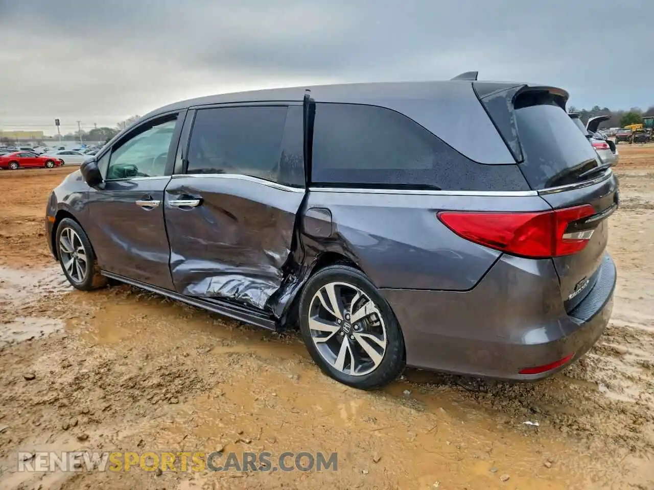 2 Photograph of a damaged car 5FNRL6H87NB069109 HONDA ODYSSEY 2022