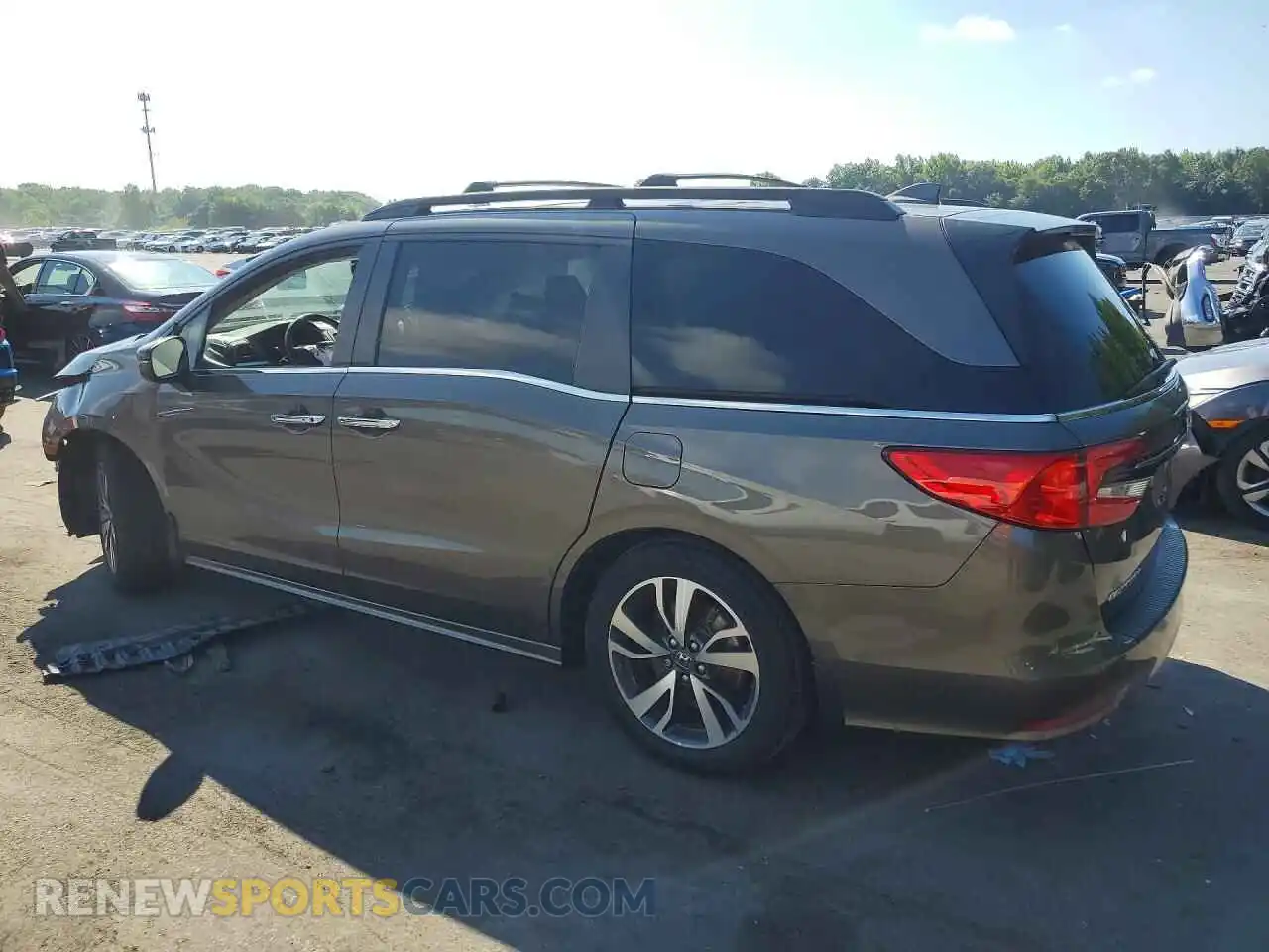 2 Фотография поврежденного автомобиля 5FNRL6H88NB029024 HONDA ODYSSEY 2022
