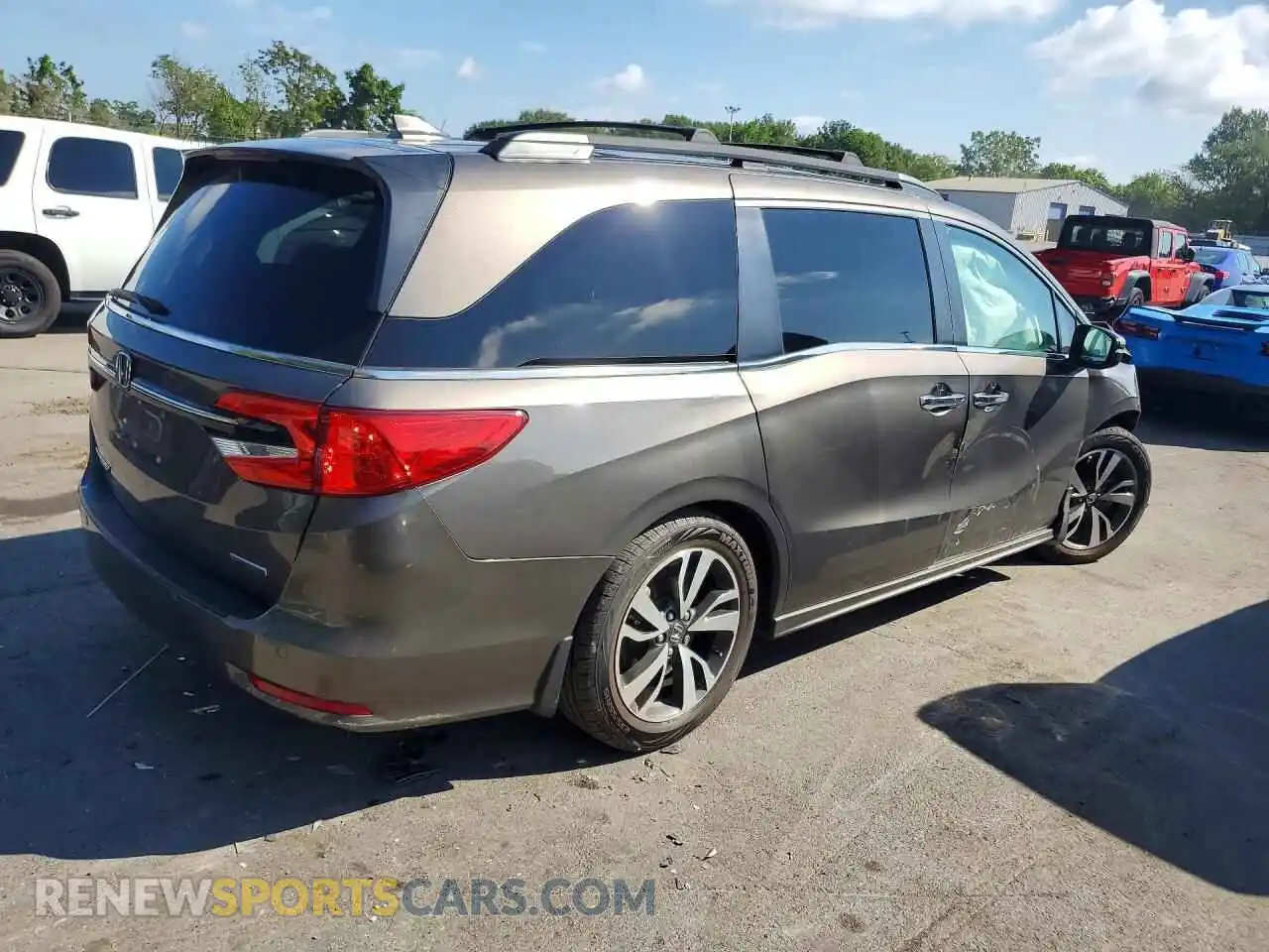 3 Фотография поврежденного автомобиля 5FNRL6H88NB029024 HONDA ODYSSEY 2022