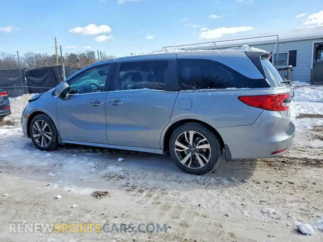 2 Photograph of a damaged car 5FNRL6H88NB040007 HONDA ODYSSEY 2022