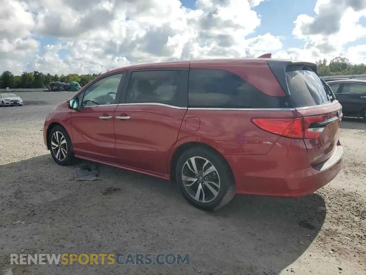 2 Photograph of a damaged car 5FNRL6H88NB044283 HONDA ODYSSEY 2022