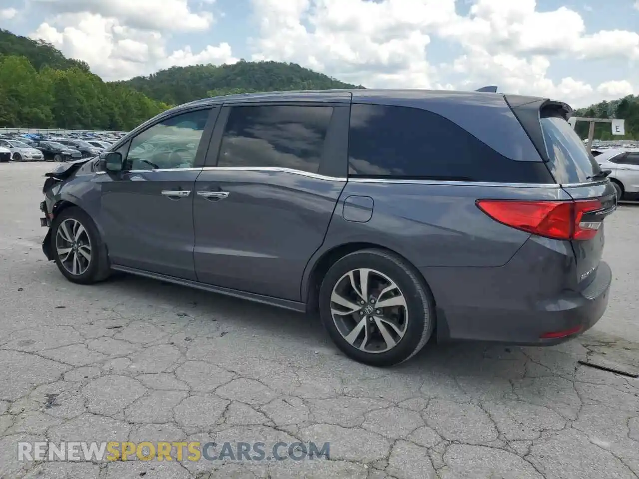 2 Photograph of a damaged car 5FNRL6H89NB015486 HONDA ODYSSEY 2022