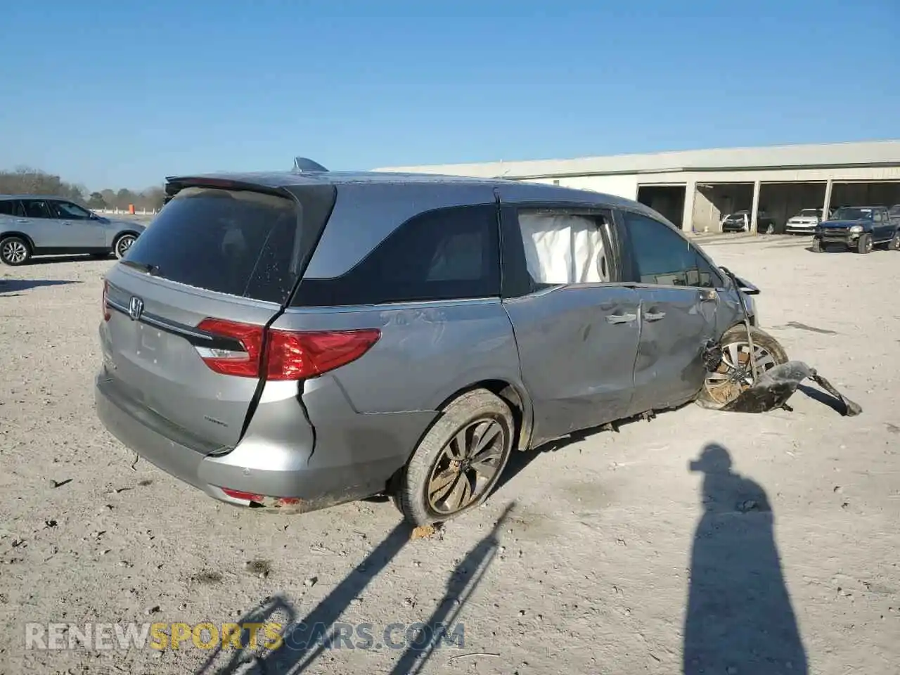 3 Фотография поврежденного автомобиля 5FNRL6H89NB048701 HONDA ODYSSEY 2022