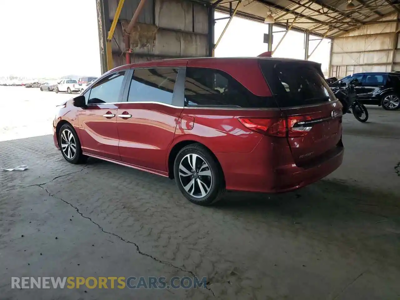2 Фотография поврежденного автомобиля 5FNRL6H89NB053400 HONDA ODYSSEY 2022
