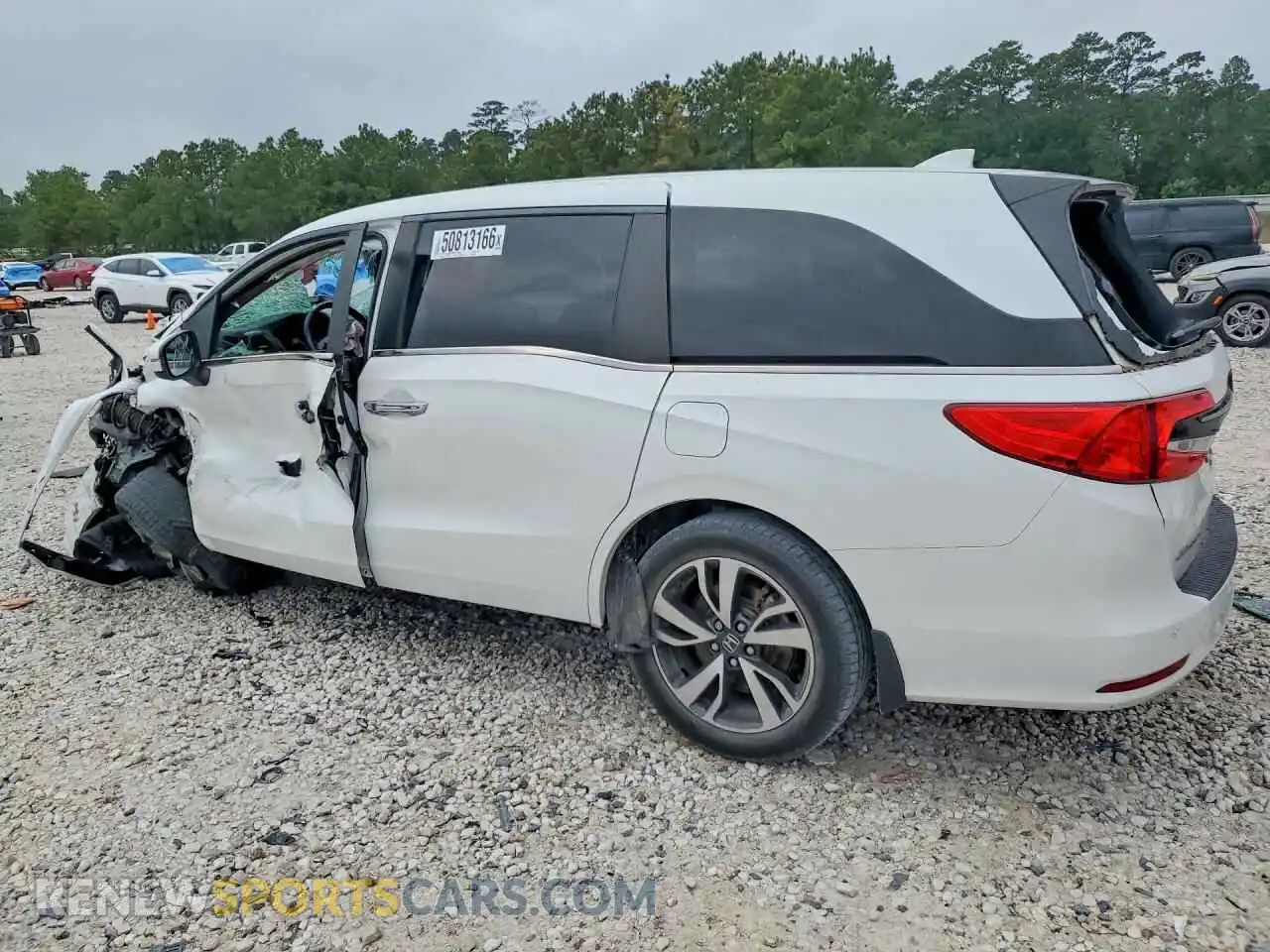 2 Фотография поврежденного автомобиля 5FNRL6H8XNB025167 HONDA ODYSSEY 2022